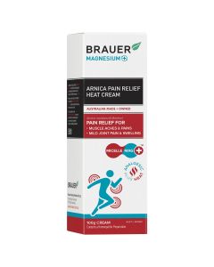 Brauer Magnesium+ Arnica Pain Relief Cream 100g
