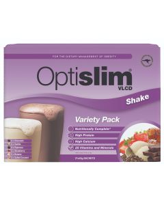 Optislim VLCD Meal Replacement Shake Variety Pack 21x43g Sachets