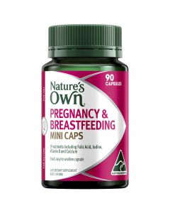 Nature's Own Pregnancy & Breastfeeding 90 Mini Capsules
