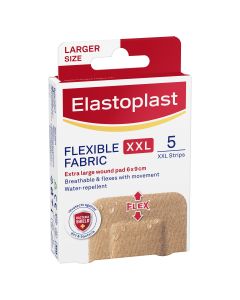 Elastoplast Flexible Fabric Strips XXL 5 Pack
