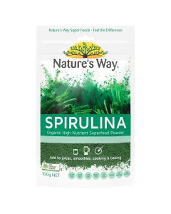 Nature's Way Super Foods Spirulina 100g