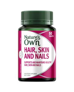 Nature's Own Hair Skin & Nails 50 Tablets