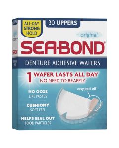 Sea Bond Denture Adhesive Uppers 30 Pack