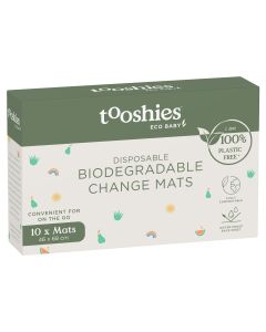 Tooshies Biodegradable Change Mats 10 Pack
