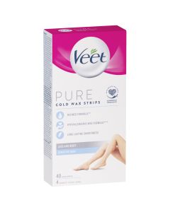 Veet Pure Cold Wax Leg Strips 40