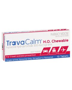 Travacalm H.O. Chewable 10 Tablets
