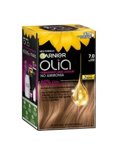 Garnier Olia 7.0 Dark Blonde No Ammonia Permanent Hair Colour