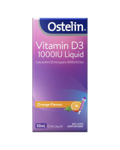 Ostelin Vitamin D3 1000IU Liquid 50mL