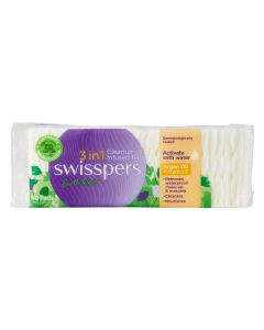 Swisspers 3in1 Argan Oil & Vitamin E Cleanser Infused Pads 60 Pack
