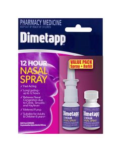 Dimetapp Nasal Spray Twin Pack 20ml + Refill 20ml