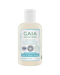 Gaia Natural Baby Hair & Body Wash 200mL