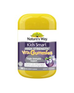Nature's Way Kids Smart High Strength Vita Gummies Triple Immune Support 50 Pastilles