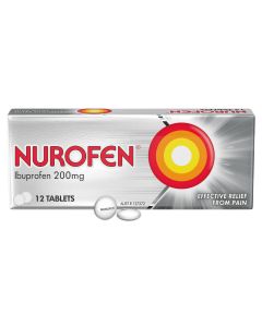Nurofen 200mg Ibuprofen 12 Tablets