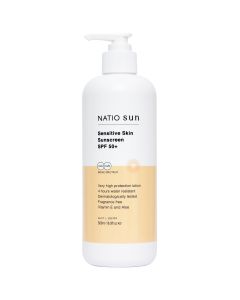 Natio Sensitive Skin Sunscreen SPF 50+ 500ml