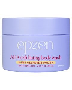 Epzen AHA Exfoliating Wash With Natural AHA & Quartz 200ml