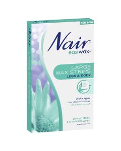 Nair Easiwax Large Wax Strips 20 Pack