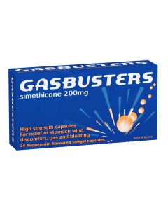 Gasbusters Capsules Peppermint 24
