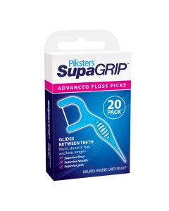Piksters SupaGrip Advanced Flosser/Toothpick 20 Pack