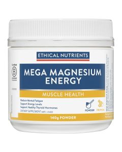 Ethical Nutrients Mega Magnesium Energy Powder 140g