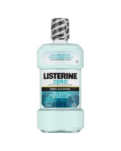 Listerine Mouthwash Zero Alcohol 500mL