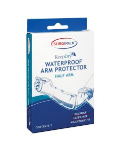 SurgiPack Keep Dry Half Arm Protector 2 Pack