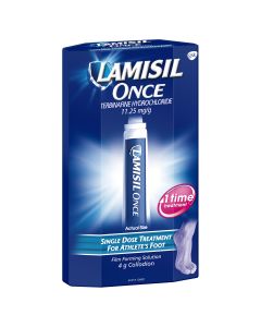 Lamisil Once Film Forming Solution, For Athlete's Foot, 4g