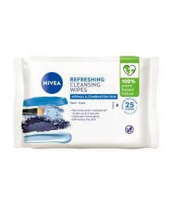 Nivea Soft Refreshing Cleansing Wipes 25 Pack