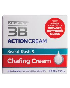 Neat 3B Action Cream Sweat Rash and Chafing Cream 100g