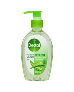 Dettol Healthy Touch Liquid Antibacterial Instant Hand Sanitiser Refresh 200mL