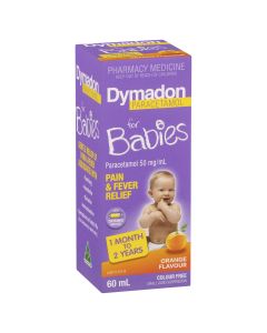 Dymadon for Babies Orange 1 Month - 2 Years 60mL