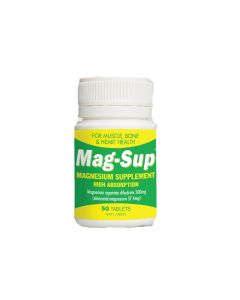 Mag-Sup Magnesium Supplement 50 Tablets
