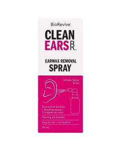 BioRevive CleanEars Earwax Removal Spray 30ml