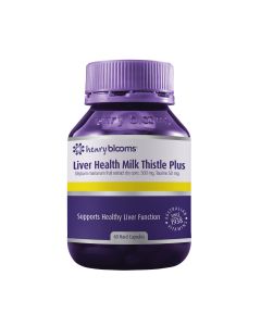 Henry Blooms Milk Thistle 35,000Mg With 50Mg Taurine 60 Vegetarian Capsules