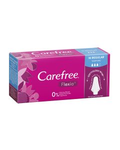Carefree Flexia Tampons Regular 16 Pack