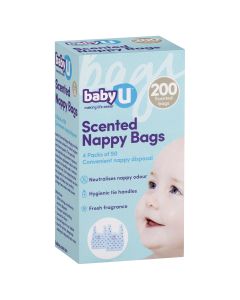 Baby U Nappy Bags 200 Pack