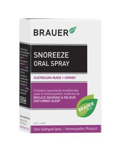 Brauer Snoreeze Oral Spray 20mL