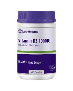 Henry Blooms Vitamin D3 1000Iu 400 Capsules Bulk Pack