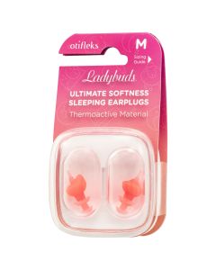 Otifleks Ladybuds Sleeping Earplugs Medium 1 Pair