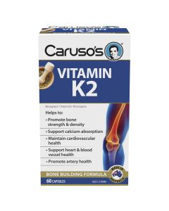 Caruso's Natural Health Vitamin K2 60 Capsules