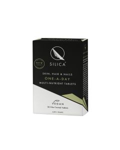Qsilica Skin Hair & Nails One A Day 30 Vegan Tablets