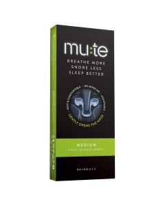 Mute Snoring Relief Nasal Device Medium 3 Pack