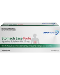 ApoHealth Stomach Ease Forte 20mg 10 Tablets