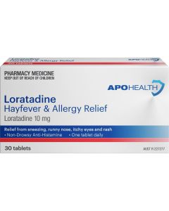 ApoHealth Loratadine 10mg 30 Tablets