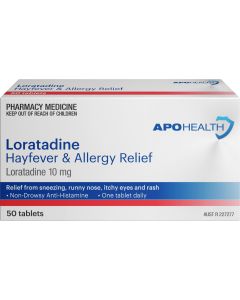 ApoHealth Loratadine 10mg 50 Tablets