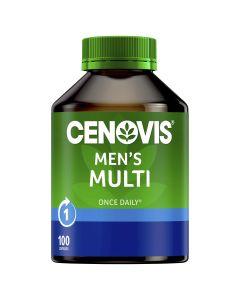 Cenovis Once Daily Men's Multi Value Pack 100 Capsules