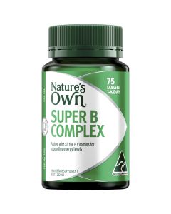 Nature's Own Super B Complex 75 Tablets