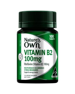 Nature's Own Vitamin B2 100Mg 100 Tablets