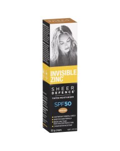Invisible Zinc Sheer Defence Tinted Moisturiser SPF 50+ 50g