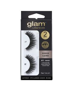 Glam by Manicare Lash Coco (Mink Luxe) 2 Pack