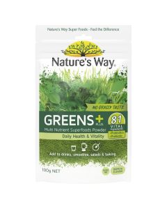 Nature's Way Super Greens Plus 100G